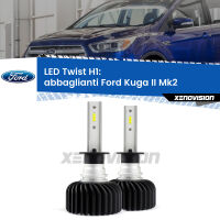 Abbaglianti LED Ford Kuga II Mk2 2017-2019: H1 11,000Lm