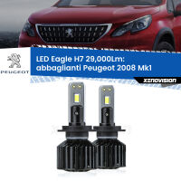Abbaglianti LED H7 29,000Lm per Peugeot 2008 Mk1 2013-2018