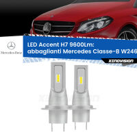 Abbaglianti LED H7 9600Lm per Mercedes Classe-B W246, W242 2011-2018