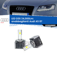 Anabbaglianti LED D3S per Audi A5 8T 2007 - 2017 24,000Lumen Canbus