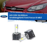 Anabbaglianti LED D3S per Ford Focus III Mk3 2011 - 2014 24,000Lumen Canbus
