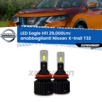 Anabbaglianti LED H11 29,000Lm per Nissan X-trail T32 2013 in poi