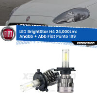 Anabbaglianti LED H4 24,000Lm per Fiat Punto 199 2012 - 2018