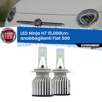 Anabbaglianti LED H7 15,000Lm per Fiat 500  2015 - 2022