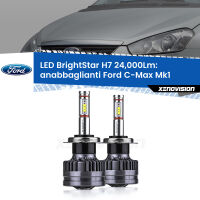 Anabbaglianti LED H7 24,000Lm per Ford C-Max Mk1 2003 - 2010