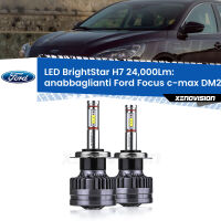 Anabbaglianti LED H7 24,000Lm per Ford Focus c-max DM2 2003 - 2007