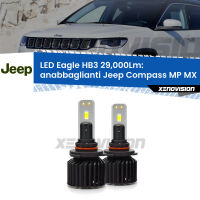 Anabbaglianti LED HB3 29,000Lm per Jeep Compass MP MX LMC
