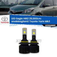 Anabbaglianti LED HIR2 29,000Lm per Toyota Yaris Mk3 fari lenticolari