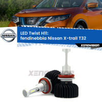 Fendinebbia LED Nissan X-trail T32 2013 - 2020: H11 11,000Lm
