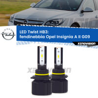 Fendinebbia LED Opel Insignia A II G09 2014 - 2017: HB3 11,000Lm