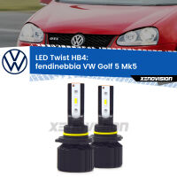 Fendinebbia LED VW Golf 5 Mk5 restyling: HB4 11,000Lm