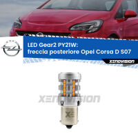 Freccia posteriore LED Opel Corsa D S07 faro bianco: PY21W Gear2