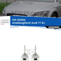 Lampade Xenon D1S per Anabbaglianti Audi TT 8J 2006 - 2014
