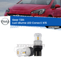 Luci diurne LED Opel Corsa E X15 2014 - 2019: T20 Gear