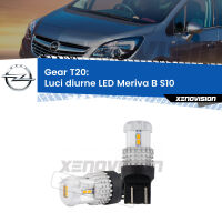 Luci diurne LED Opel Meriva B S10 2010 - 2017: T20 Gear