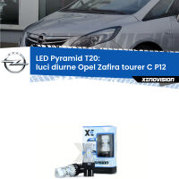 Luci diurne LED Opel Zafira tourer C P12 2011 - 2019: T20 Pyramid