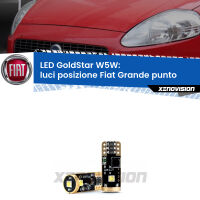  Luci posizione LED Fiat Grande punto  2005-2018: W5W GoldStar