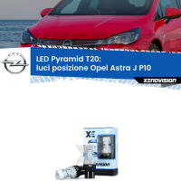 Luci posizione LED Opel Astra J P10 2009-2015: T20 Pyramid