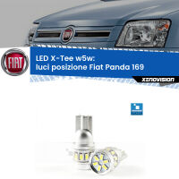 Luci posizione LED per Fiat Panda 169 2003-2012: W5W X-Tee
