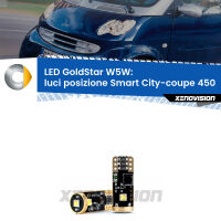  Luci posizione LED Smart City-coupe 450 1998-2004: W5W GoldStar