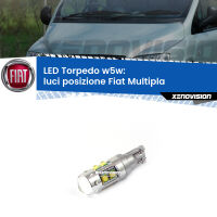 Luci posizione LED W5W per Fiat Multipla  1999-2010: W5W Torpedo