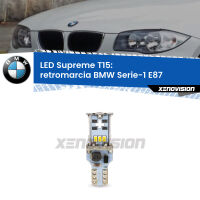 Retromarcia LED BMW Serie-1 E87 2007 - 2012: T15 Supreme
