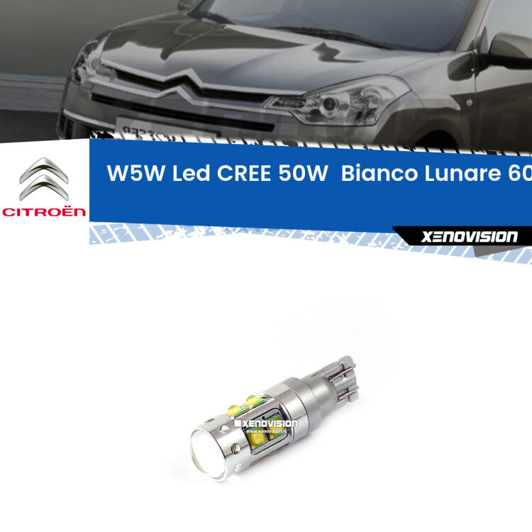 <p>15.0x brighter. Citroen C-zero parking light LED bulb with 10 CREE Led chips, 5W each. Powerful 360 degrees lighting, incredibly bright. Maximum Quality Guaranteed.</p>