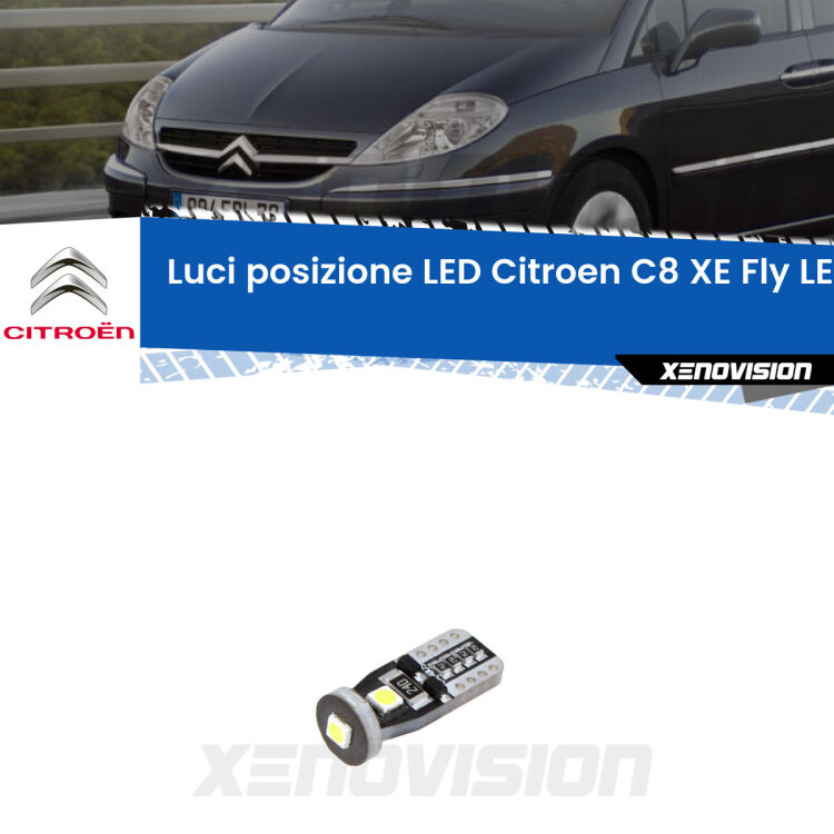 <p><strong>Citroen C8 LED&nbsp;Parking Light</strong>: Canbus. Compact. Perfect LED for&nbsp;accent lighting.</p>