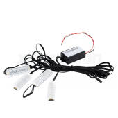 0 LED Footwell Kit 4 RGB Color Changing Plates - Bluetooth LED Footwell Kit 4 RGB Color Changing Plates - Bluetooth
