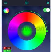 9 6M RGB LED EL Wire Neon Glow Car Interior Atmosphere Strip Light Phone Control 6M RGB LED EL Wire Neon Glow Car Interior Atmosphere Strip Light Phone Control