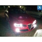 5 Kit Led Alfa 159 - 2005 in poi - TOTAL - Bianco Lunare 6000k Kit Led Alfa 159 - 2005 in poi - TOTAL - Bianco Lunare 6000k