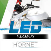0 Honda Hornet 2007-2010 LED Headlights Low Beams Honda Hornet 2007-2010 LED Headlights Low Beams