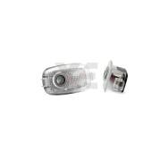 1 Kit Placche Led Sottoporta Proiettore Logo Mercedes AMG - Classe CL W216 Classe S W221 Kit Placche Led Sottoporta Proiettore Logo Mercedes AMG - Classe CL W216 Classe S W221