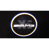 2 Kit Placche Led Sottoporta Proiettore Logo Mercedes AMG - Classe CL W216 Classe S W221 Kit Placche Led Sottoporta Proiettore Logo Mercedes AMG - Classe CL W216 Classe S W221