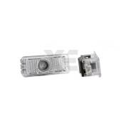 1 Kit Placche Led Sottoporta Proiettore Logo Mercedes - Classe C W203 CLK W209 SLR R199 Kit Placche Led Sottoporta Proiettore Logo Mercedes - Classe C W203 CLK W209 SLR R199