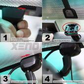 5 Rearview Mirror Reversing Camera Kit with invisible display | OEM bracket Rearview Mirror Reversing Camera Kit with invisible display | OEM bracket