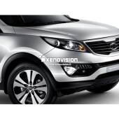 1 Kit Xenon Kia Sportage 3a Serie - 2010 a 2015 - Xenon 35W - 5000k Kit Xenon Kia Sportage 3a Serie - 2010 a 2015 - Xenon 35W - 5000k