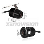 4 HD Night Vision Car Rear View Backup Camera Waterproof Dual Installation HD Night Vision Car Rear View Backup Camera Waterproof Dual Installation