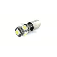 BAX9S (H6W) 360 degree with 5Ultra Led - Canbus -  Lunar White
