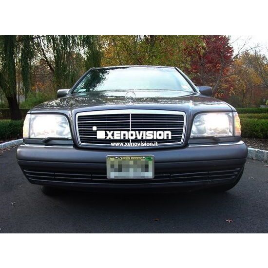 3 Adattatore Portalampada H1 Mercedes Benz 320 1993-1998 - Xenovision Adattatore Portalampada Xenon H1 per Mercedes-Benz 320 (W124 W140) dal 1993 al 1998 - Versione Top Quality in alluminio.