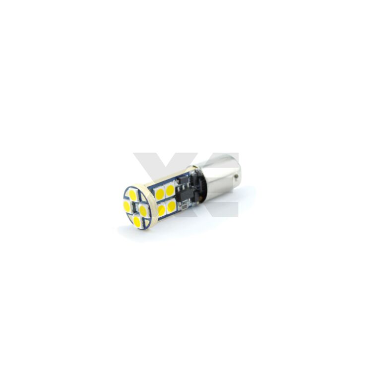 6 BA9S BAX9S H6W LED XE Gold per Luci Cortesia Bianco Caldo 4500k LED Baionetta 10mm per un abitacolo a Luce Calda, Potente, Elegante.