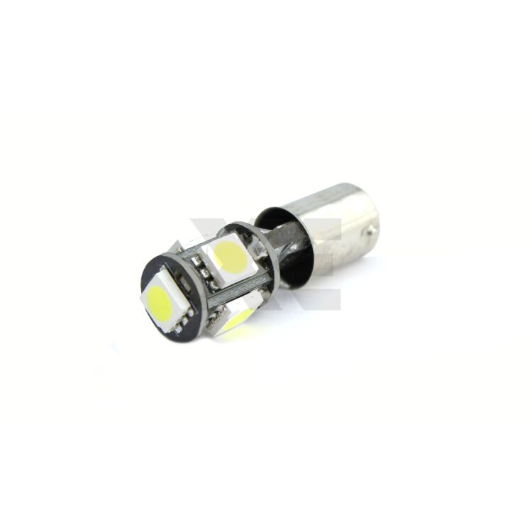 <p>Canbus 360 degree lighting on each side, with 5 ultra-bright LEDs. Socket BA9S.</p>