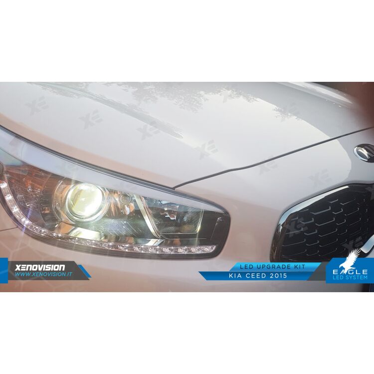 6 Ceed: Custom Built XE Eagle LED System - OEM Shape <!DOCTYPE html>
<html>
<head>
</head>
<body>
<p>Forget bulb adaptors: this Eagle Kit is custom made to fit your Ceed as it was an OEM part.</p>
</body>
</html>