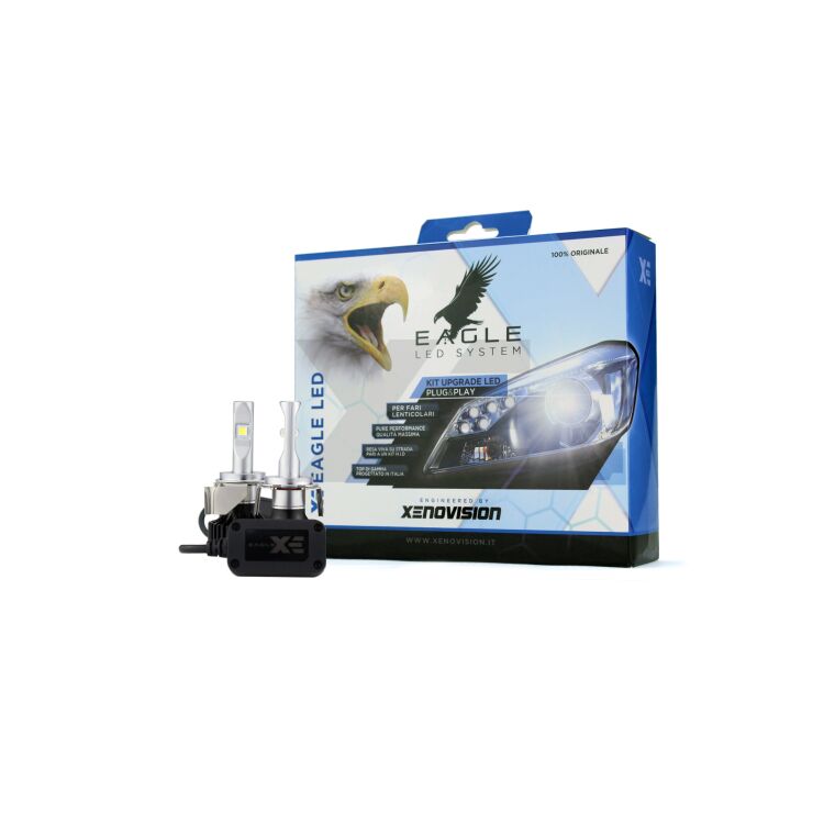 1 Fiat 500/595: Kit Anabbaglianti XE Eagle LED System su Misura - PARABOLA <p> </p>
<p>Dimentica gli adattatori. Forma dell'intera lampada su misura per 500 con fari a parabola (fino a 2015).</p>