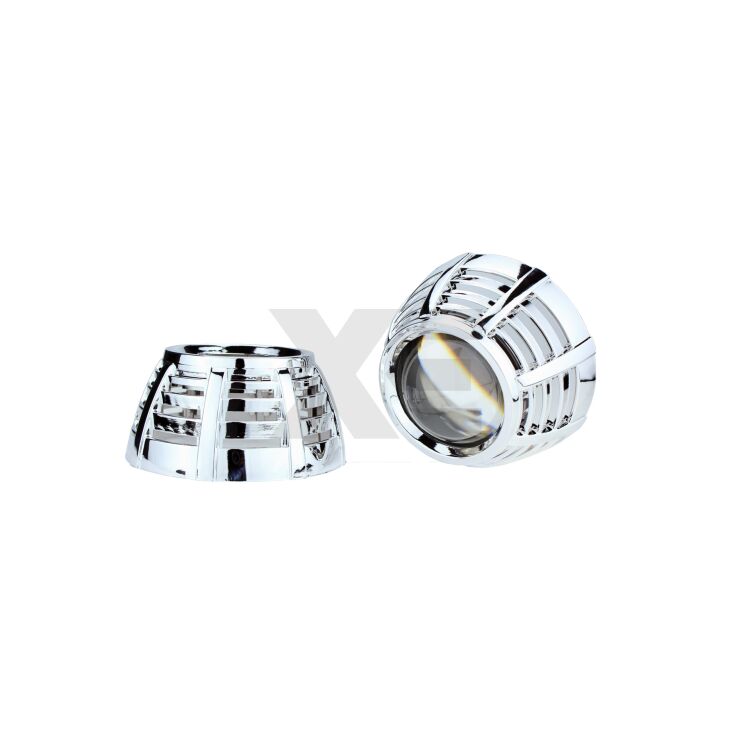 0 G37-R: Set Cover per Proiettori Lenticolari <p>I fori di ventilazione fanno spiccare la G37-R, che irrradia luce lateralmente da 4 lame cromate.</p>