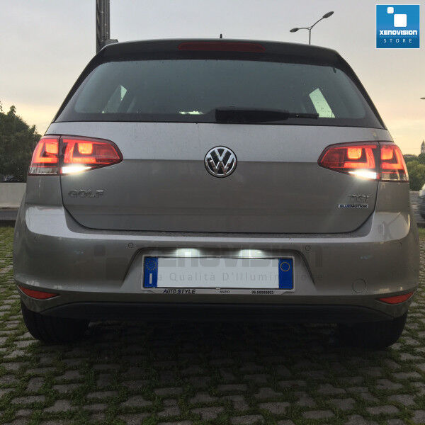 3 Golf VII: Kit LED Retromarcia T15 800Lumen Plug&Play - Coppia <p>Illumina a giorno in Retromarcia con un Kit Specifico per Golf VII Plug&Play da installare in 4 minuti. Sul serio!</p>