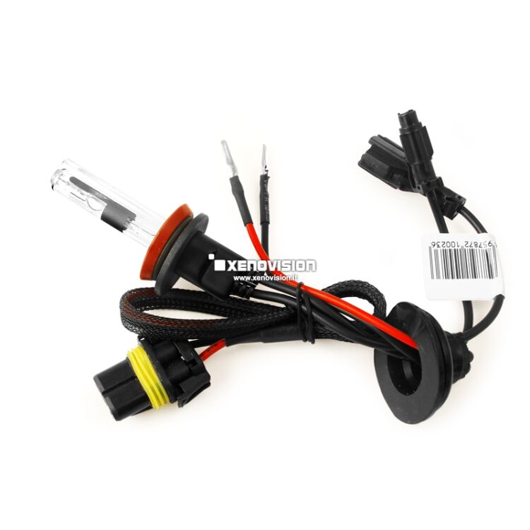 0 H11-R 6000k Lampada xenon originale Xenovision per kit 35W - Plug Ket <p>Lampada H11-R, introvabile. Miscela di gas purissima senza aggiunte di gas inerti (coloranti) - Lampada <strong>PROFESSIONALE</strong> di Altissima Qualità, realizzata e garantita da xenovision italia.</p>