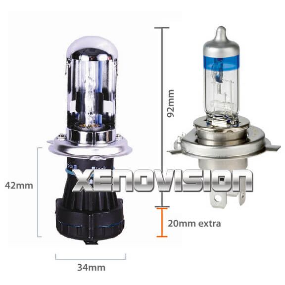 2 H4 Bixenon 6000k Lampada Premium Quality - Innesti Ket <p><strong>Qualità Massima. </strong>Miscela di gas 6000k purissima senza aggiunte di gas inerti (coloranti) - Lampada H4 <strong>PROFESSIONALE</strong> di Altissima Qualità, realizzata e garantita da xenovision.</p>