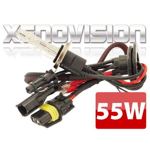 0 H7-R 6000k Lampada xenon originale Xenovision per kit 55W - Plug Ket Miscela di gas purissima senza aggiunte di gas inerti (coloranti) - Lampada <strong>PROFESSIONALE</strong> di Altissima Qualità, realizzata e garantita da xenovision italia.