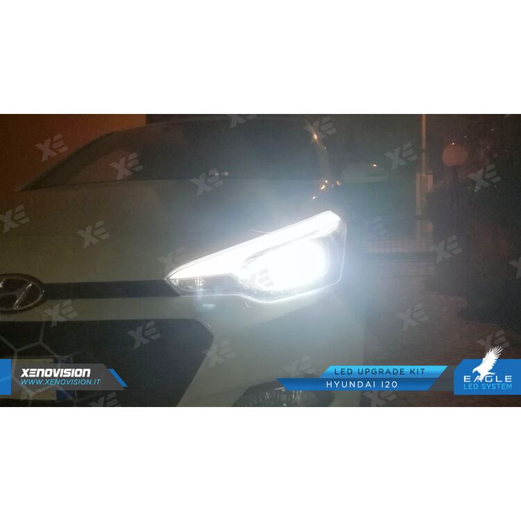 1 Kit Anabbaglianti LED Specifico per Hyundai I20 2014 in poi <p>Il Kit XE Light modello Eagle LED System studiato da Xenovision.it per la tua Hyundai I20 dal 2014 in poi.</p>